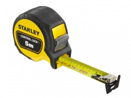 STANLEY Hand Tools CONTROL-LOCK Pocket Tape 5m (Width 25mm) (Metric only) £13.99
